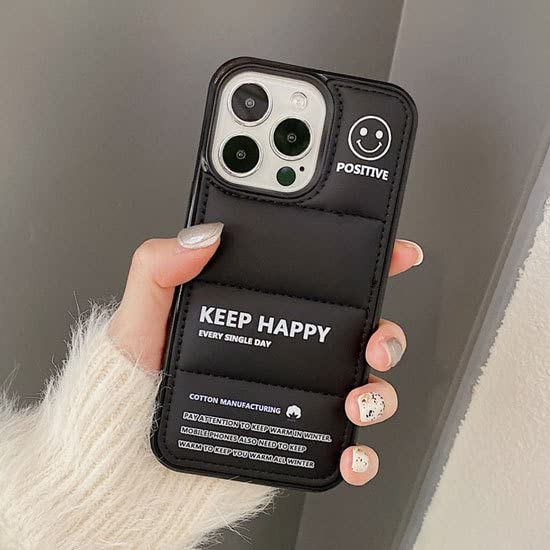 Amazon | [AINONE] iPhone14Proケース ダウンジャケット風
